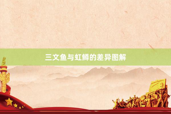三文鱼与虹鳟的差异图解